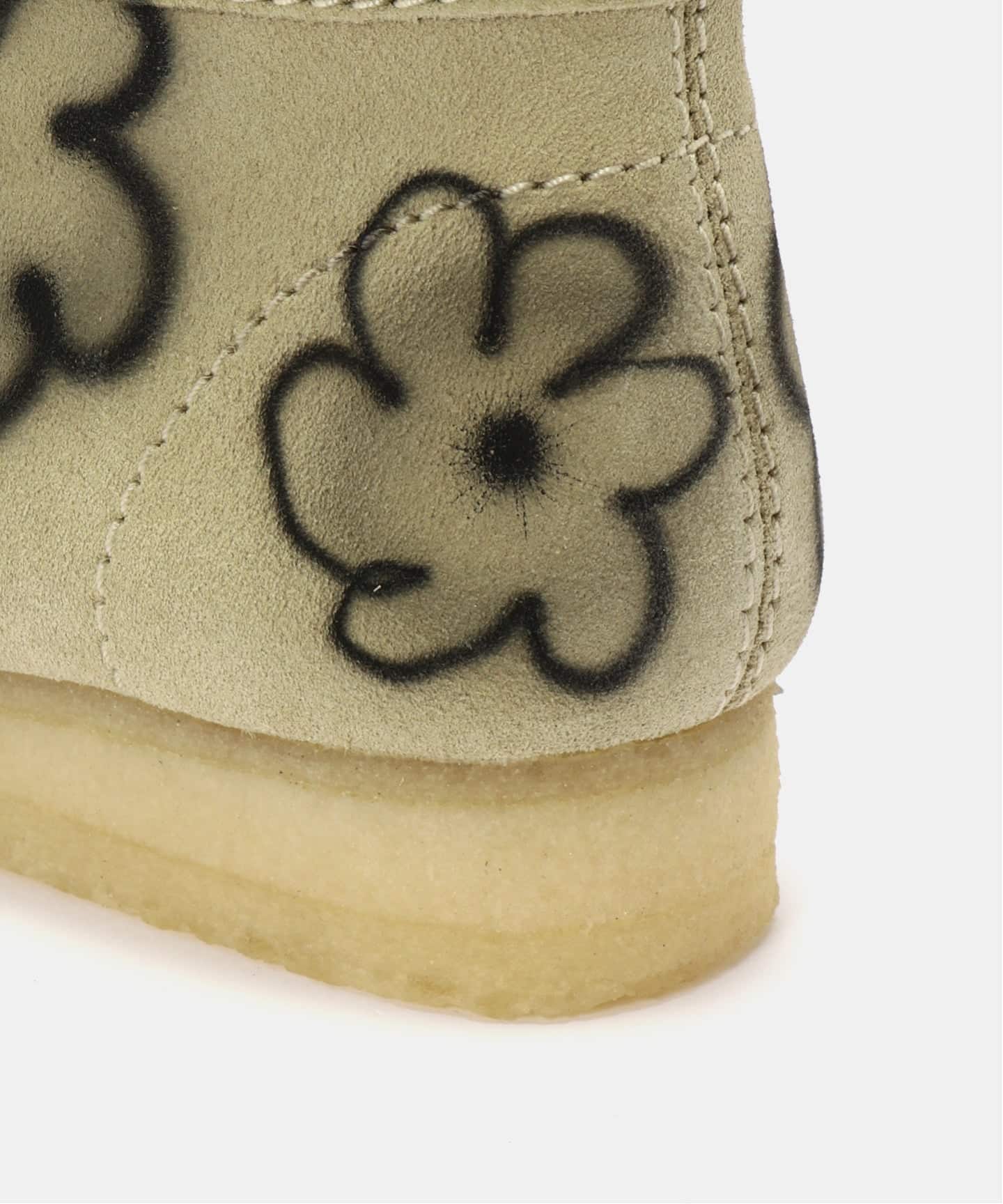 Clarks originals Custom Project by Alexa Stark WALLABEE BOOT MENS