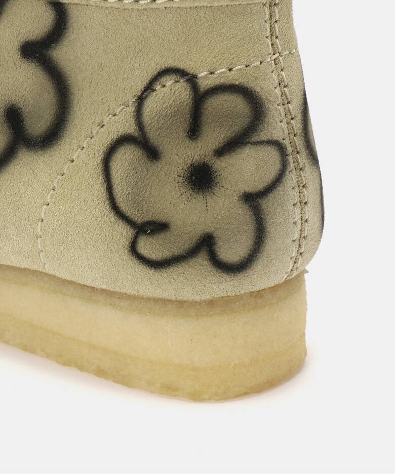 Clarks originals Custom Project by Alexa Stark WALLABEE BOOT MENS 