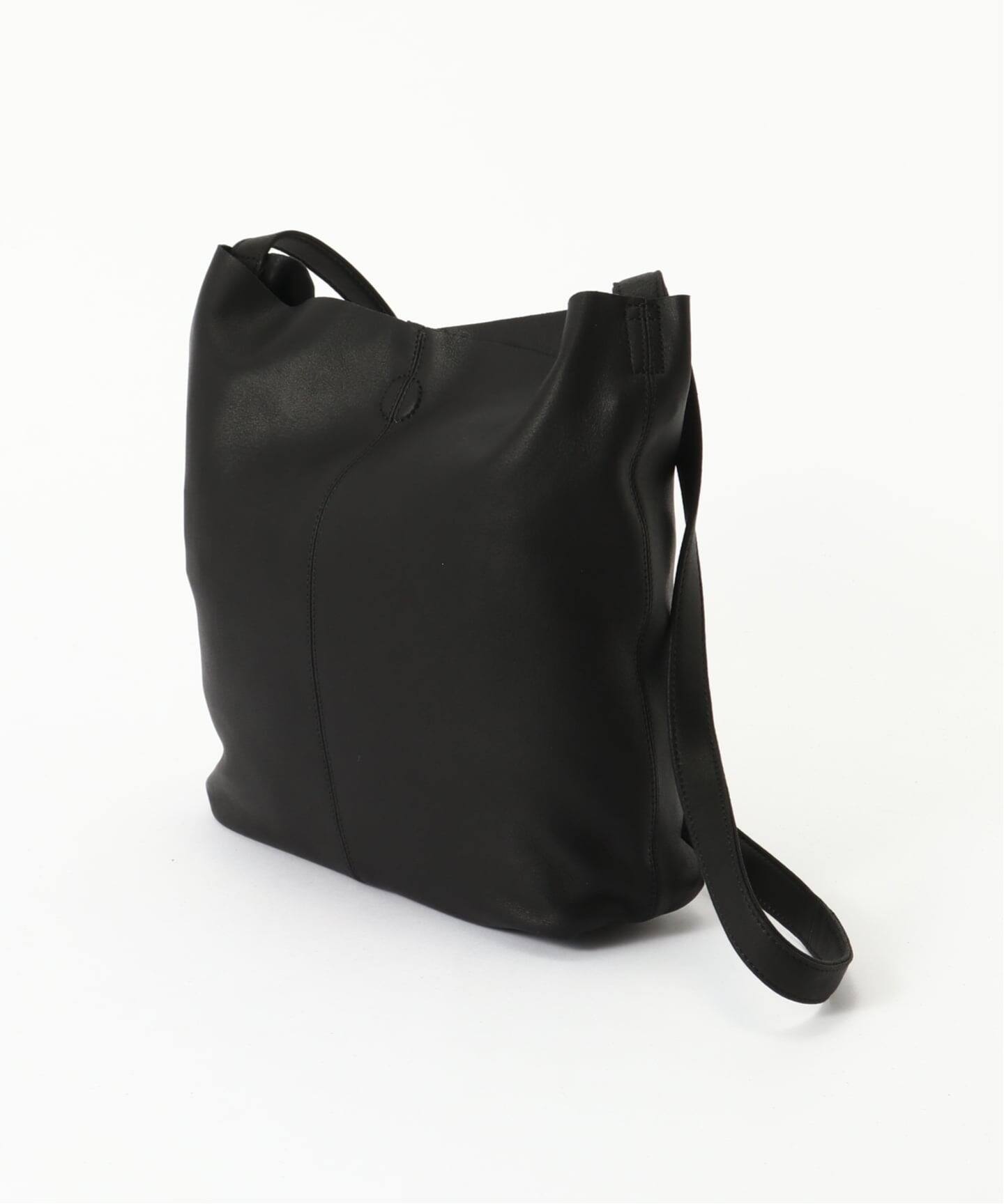 Morphee/モルフェ】SQUARE SHOULDER （BLK）（ショルダーバッグ）｜L 