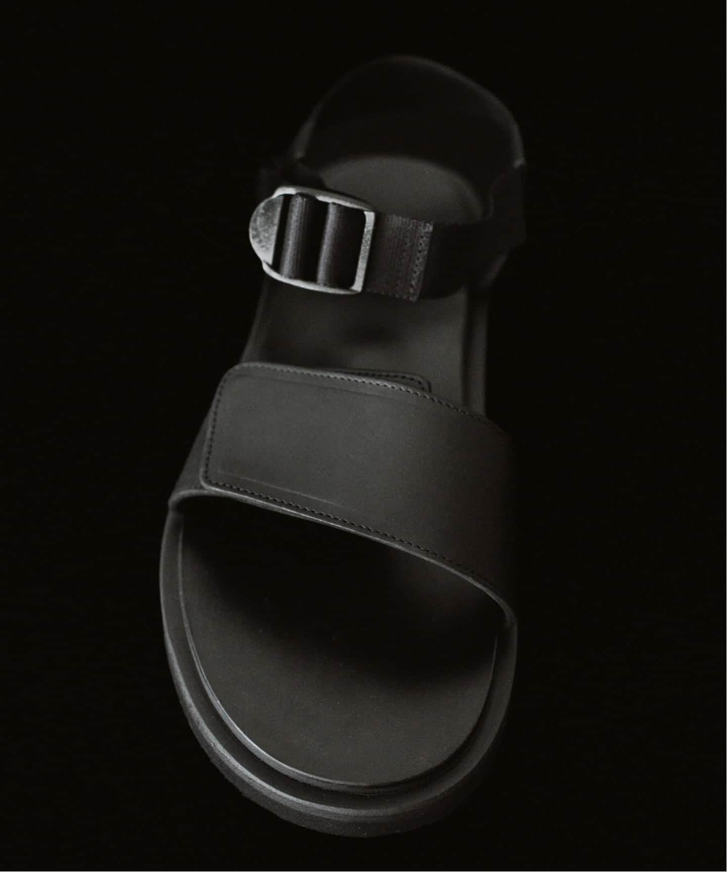 FOOTWORKS / フットワークス】Velcro Straps Smooth Leather（サンダル