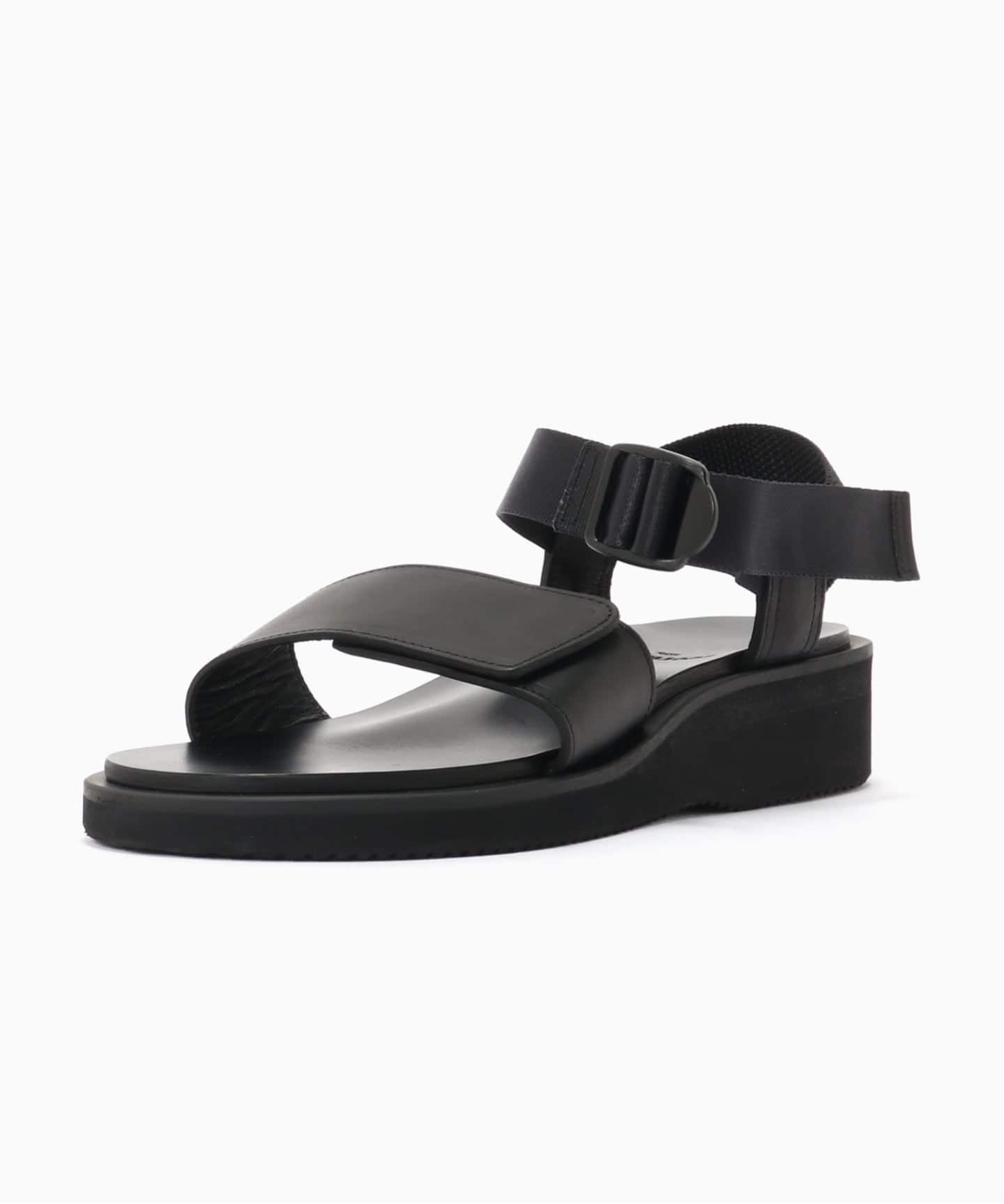 FOOTWORKS / フットワークス】Velcro Straps Smooth Leather（サンダル