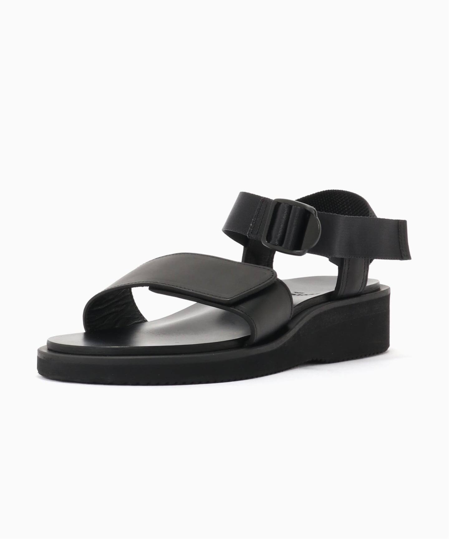 FOOTWORKS / フットワークス】Velcro Straps Smooth Leather（サンダル 