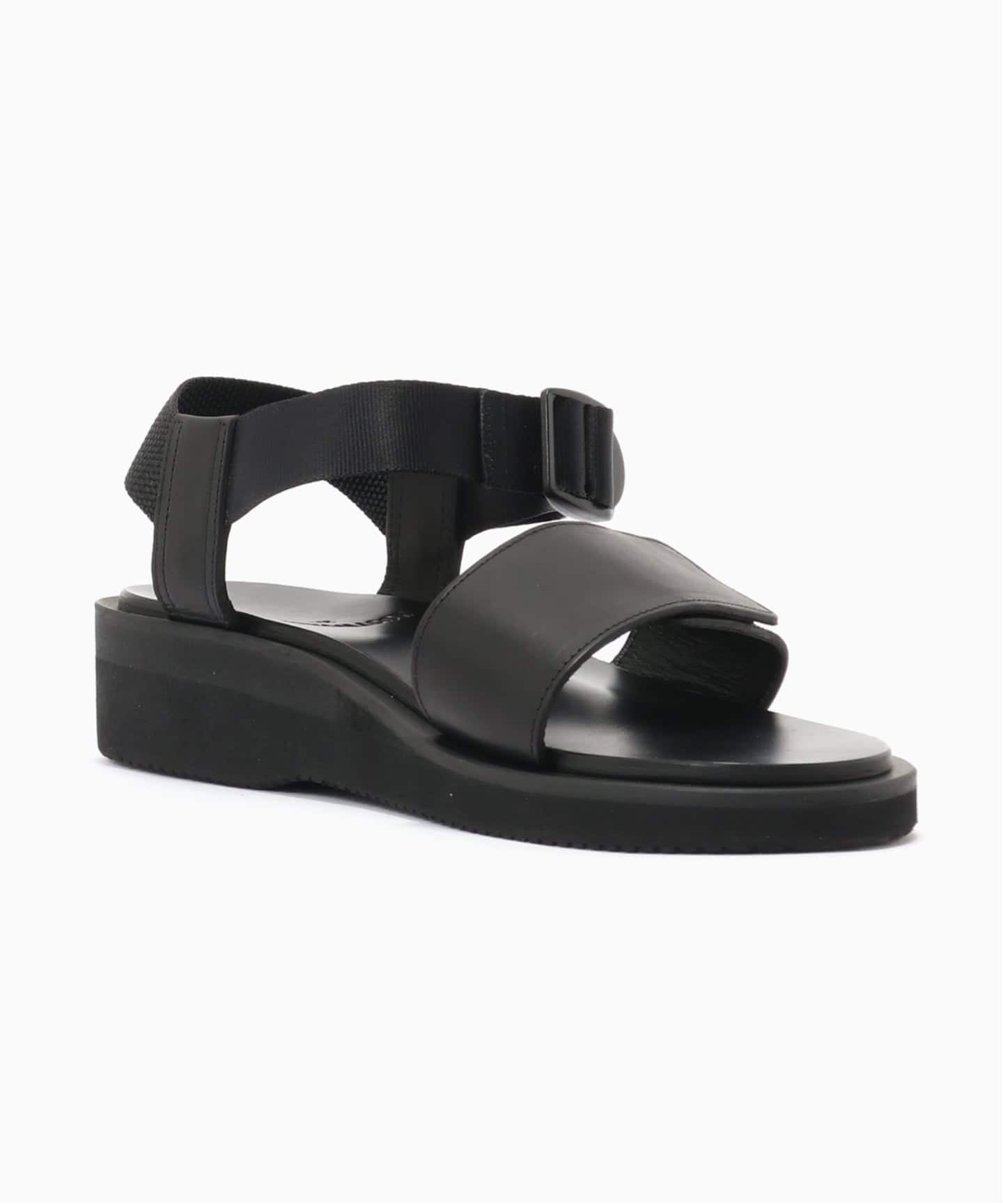 FOOTWORKS / フットワークス】Velcro Straps Smooth Leather（サンダル