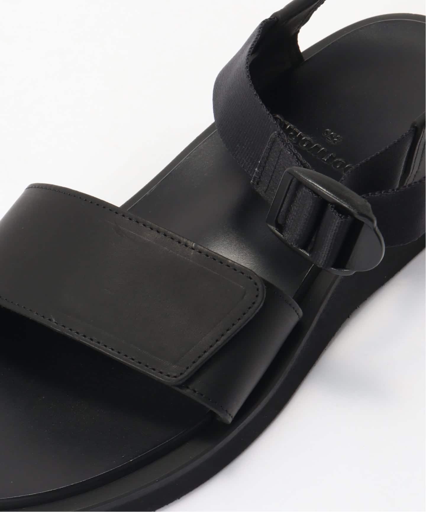 FOOTWORKS / フットワークス】Velcro Straps Smooth Leather（サンダル