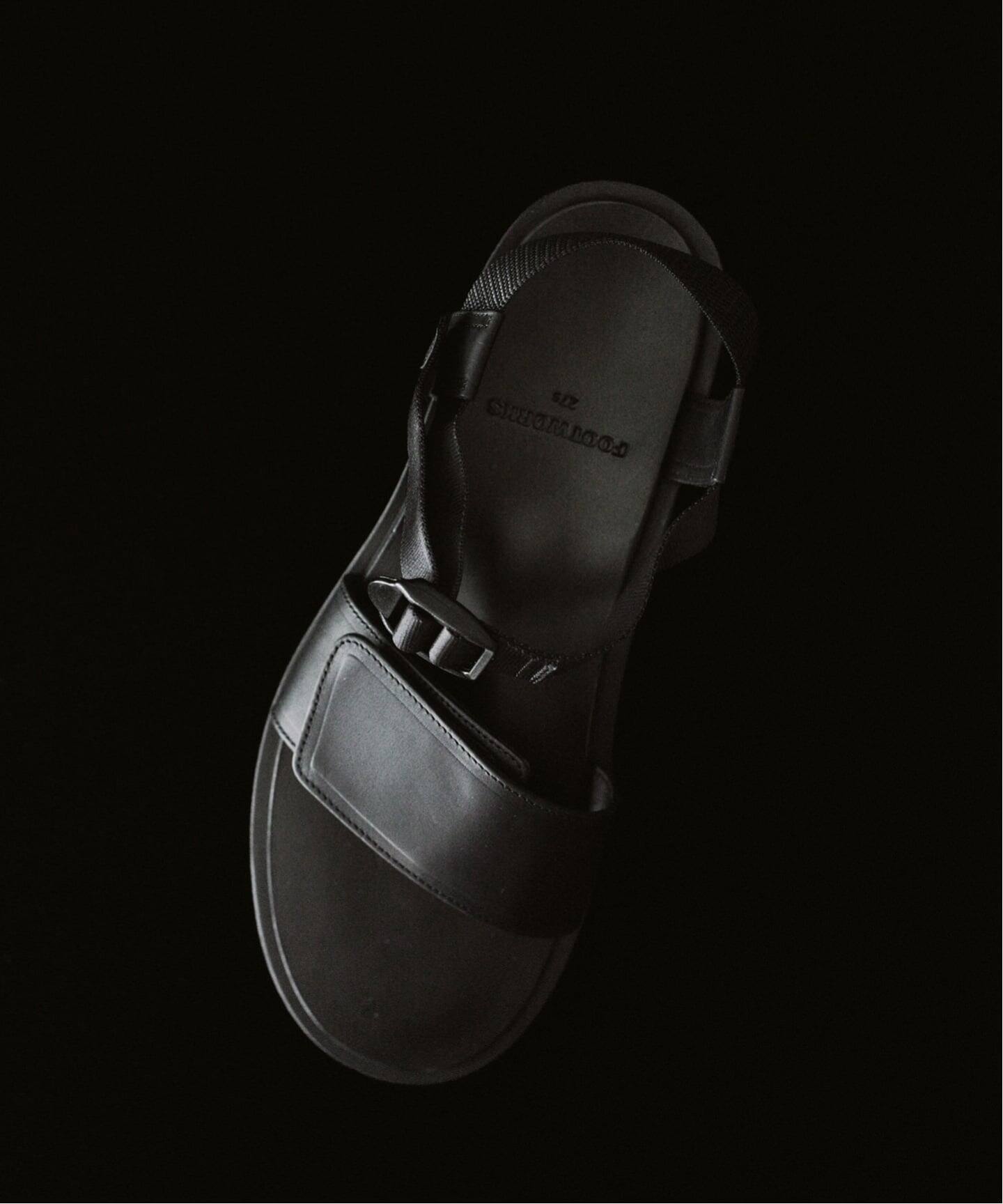 FOOTWORKS / フットワークス】Velcro Straps Smooth Leather（サンダル 