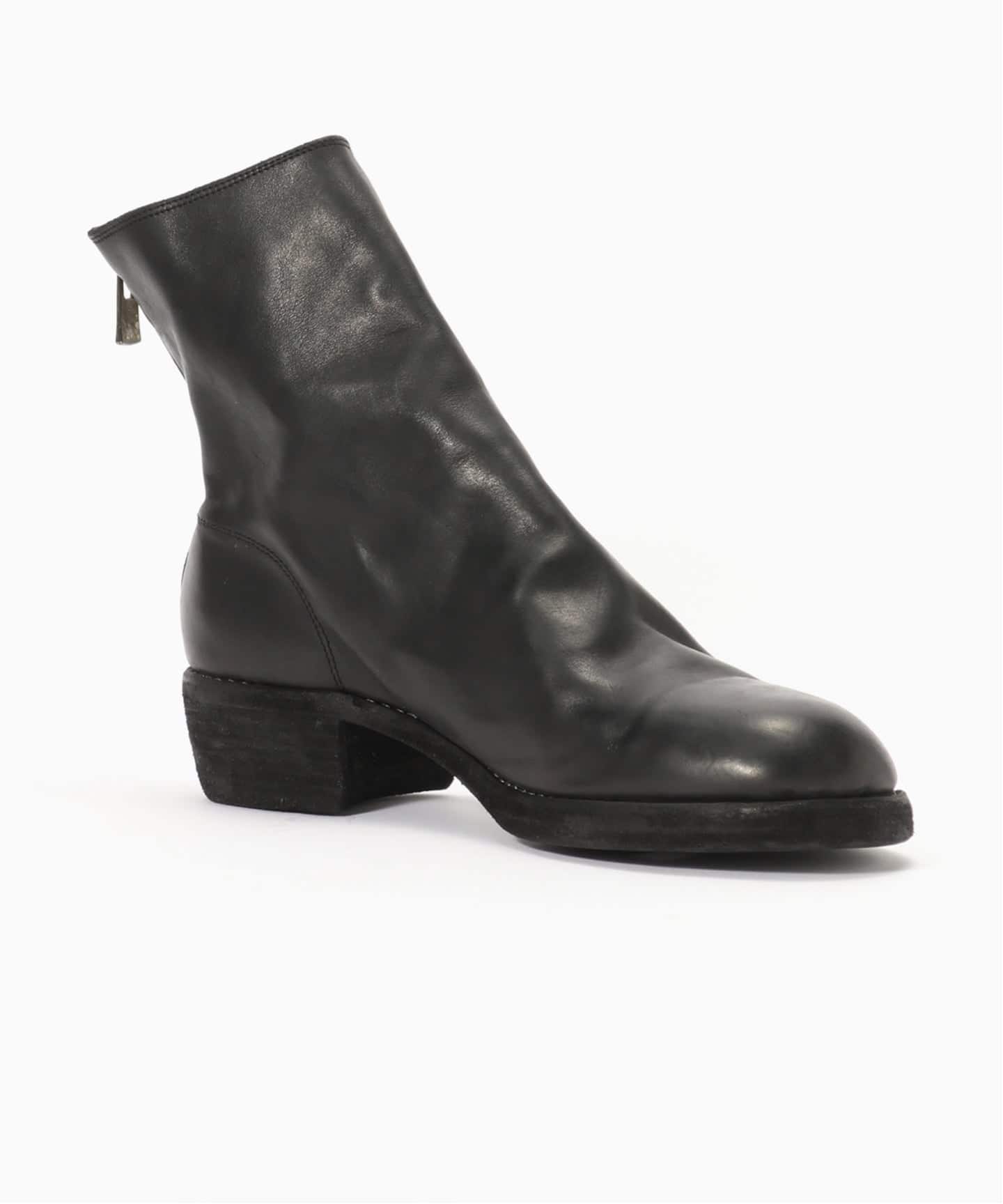 GUIDI / グイディ】796Z HORSE BACK ZIP BOOT（ロングブーツ）｜L