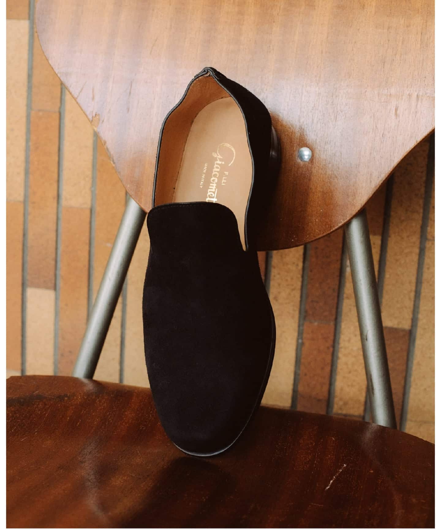 F.LLI GIACOMETTI / フラテッリ ジャコメッティ】SLIP ON（スリッポン