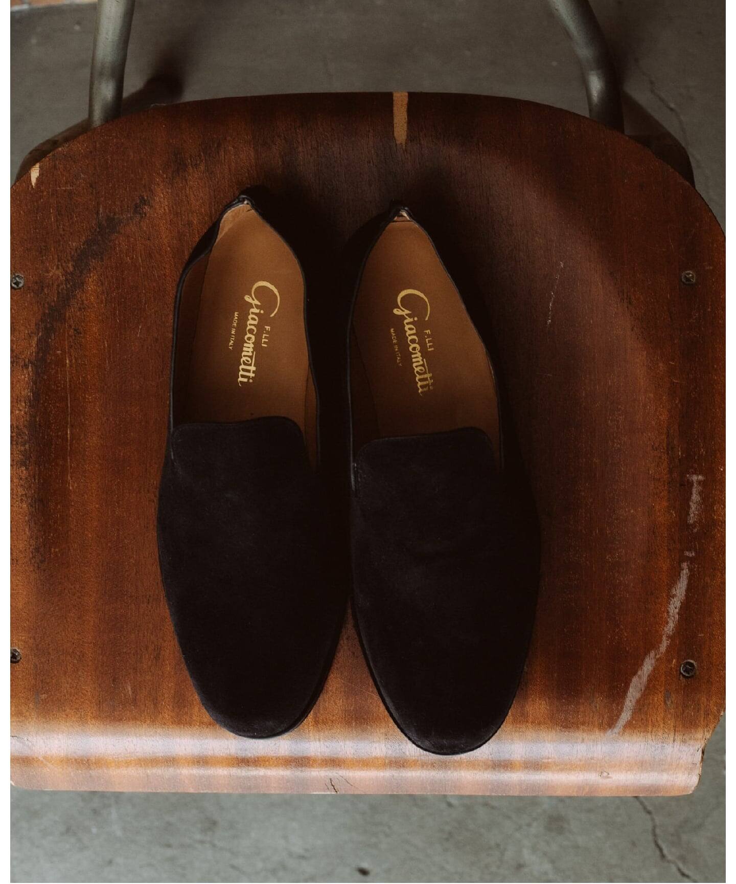 F.LLI GIACOMETTI / フラテッリ ジャコメッティ】SLIP ON（スリッポン 