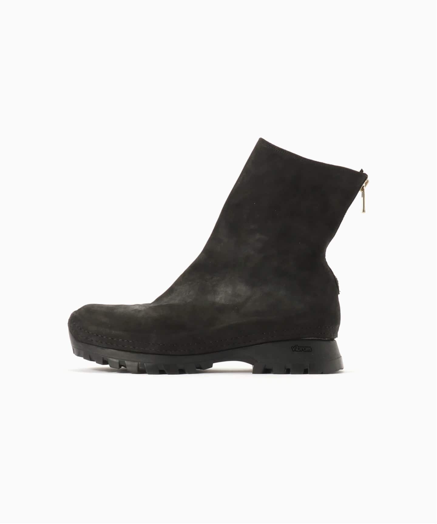 さとし 未使用 COMOLI GUIDI バックジップ ブーツ 41 COMOLI × GUIDI】バックジップ ブーツ（ブーティ・ショートブーツ）｜L