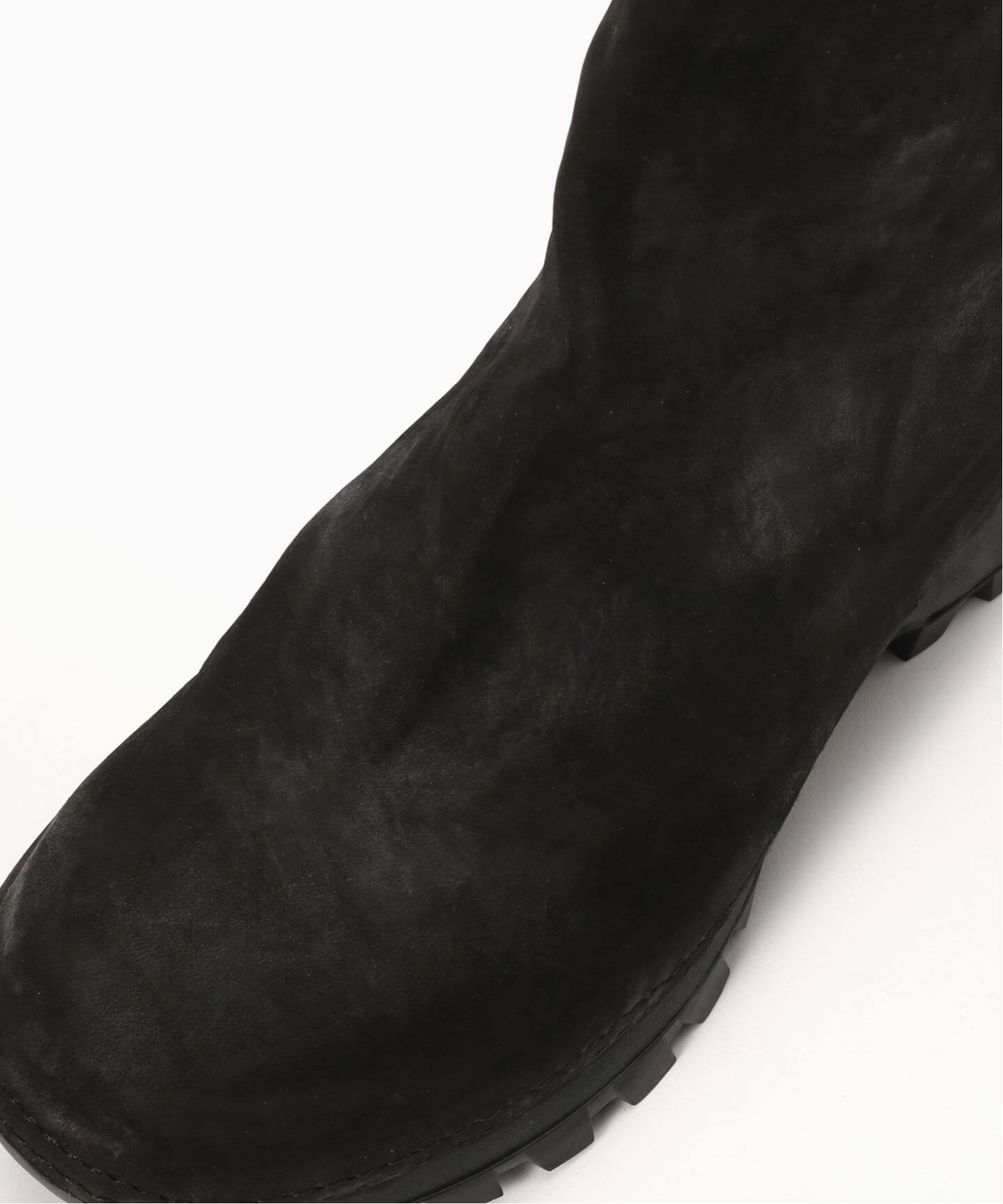 COMOLI × GUIDI】バックジップ ブーツ（ブーティ・ショートブーツ）｜L
