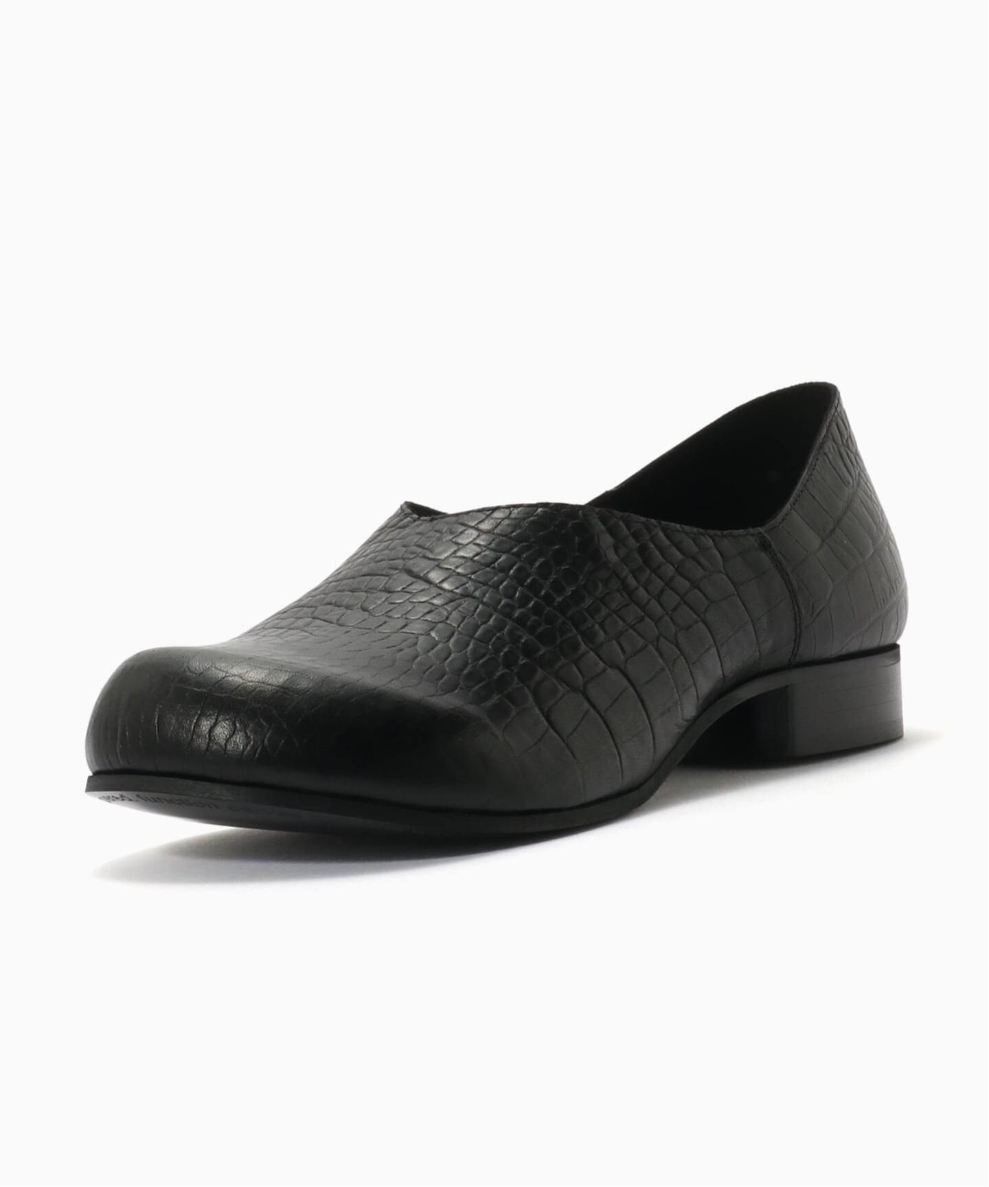 PHILEO:PHI08SH217-1:067 - CLOG CROCODILE（レザーシューズ）｜BOICE