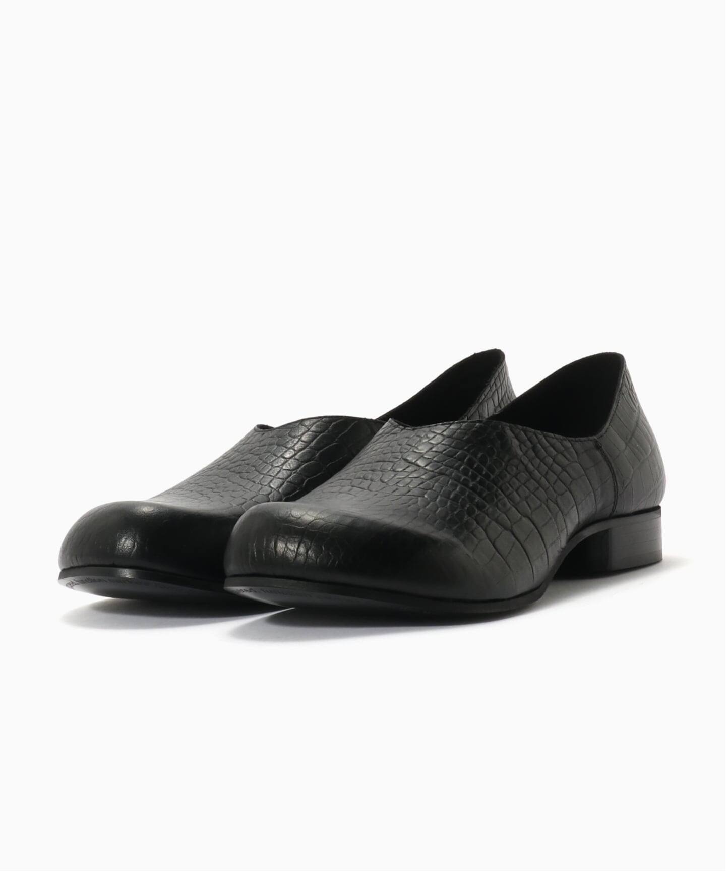 PHILEO:PHI08SH217-1:067 - CLOG CROCODILE（レザーシューズ）｜BOICE