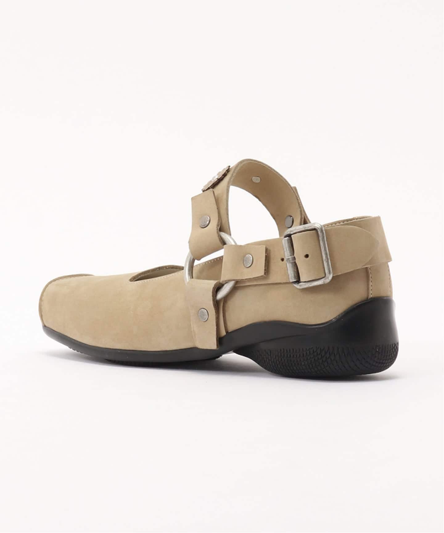 OPEN YY:YY261SH001-BEI:FLOWER-STUD BALLET（バレエシューズ）｜BOICE