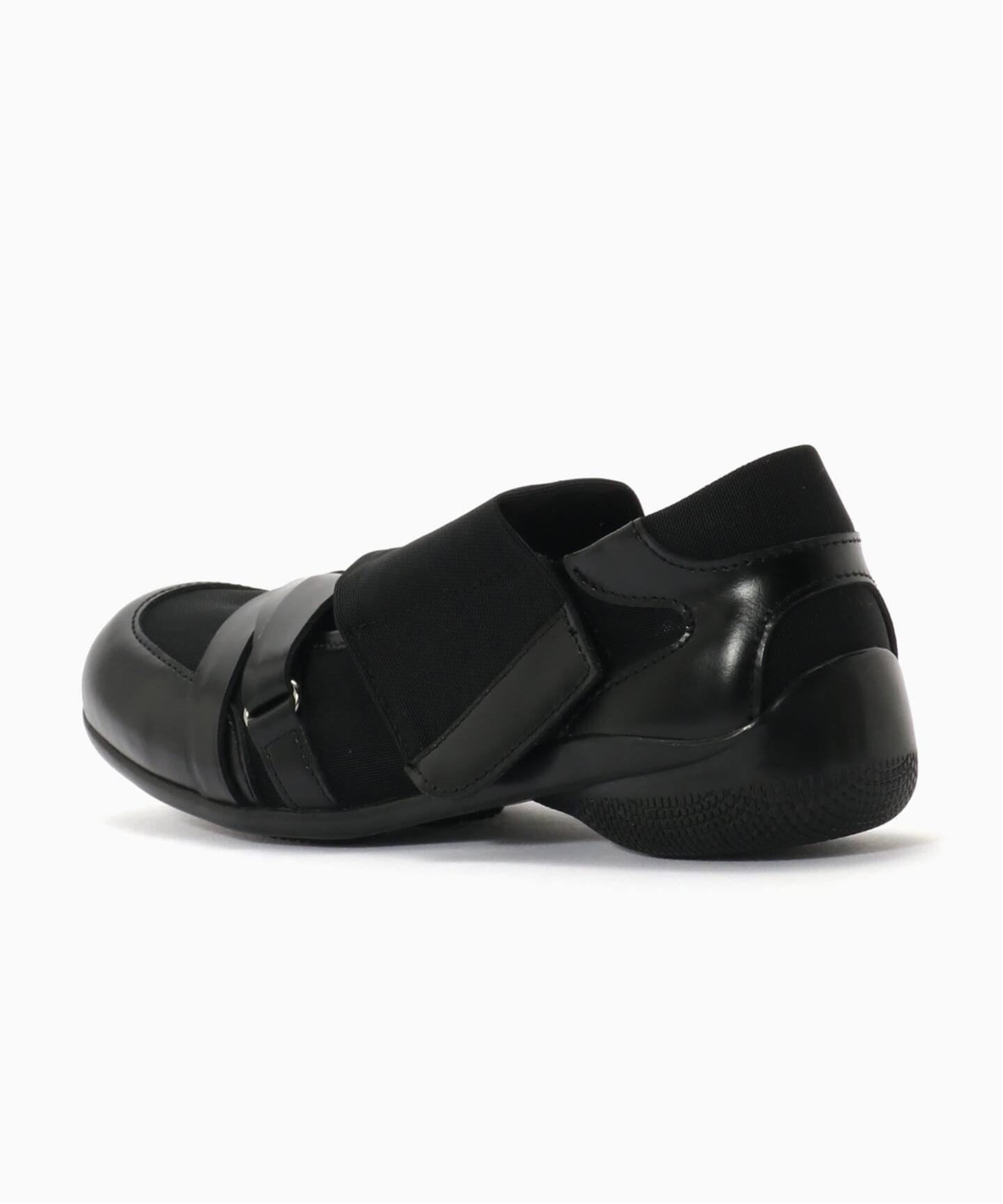 OPEN YY 厚底バレットシューズ OPEN YY:YY262SH004-BLK:CROSS BAND MESH（バレエシューズ）｜BOICE