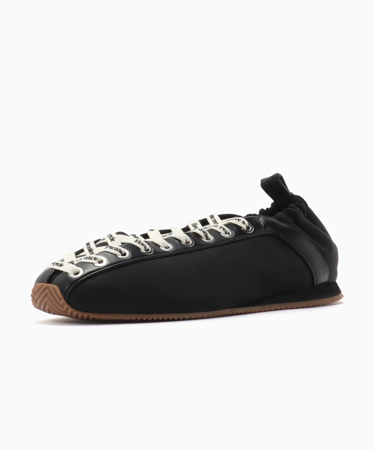 GANNI:B1040014-099:LACE UP BALLERINA（バレエシューズ）｜BOICE FROM