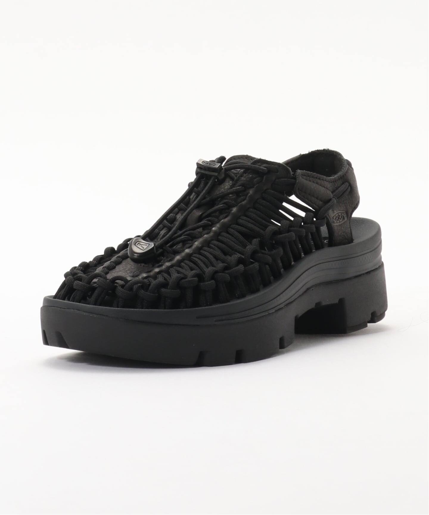KEEN キーン UNEEK PLT 25ブラック 厚底 1032211 美品 KEEN:1032211:UNEEK PLT（サンダル）｜BOICE FROM BAYCREW'S（ボイス