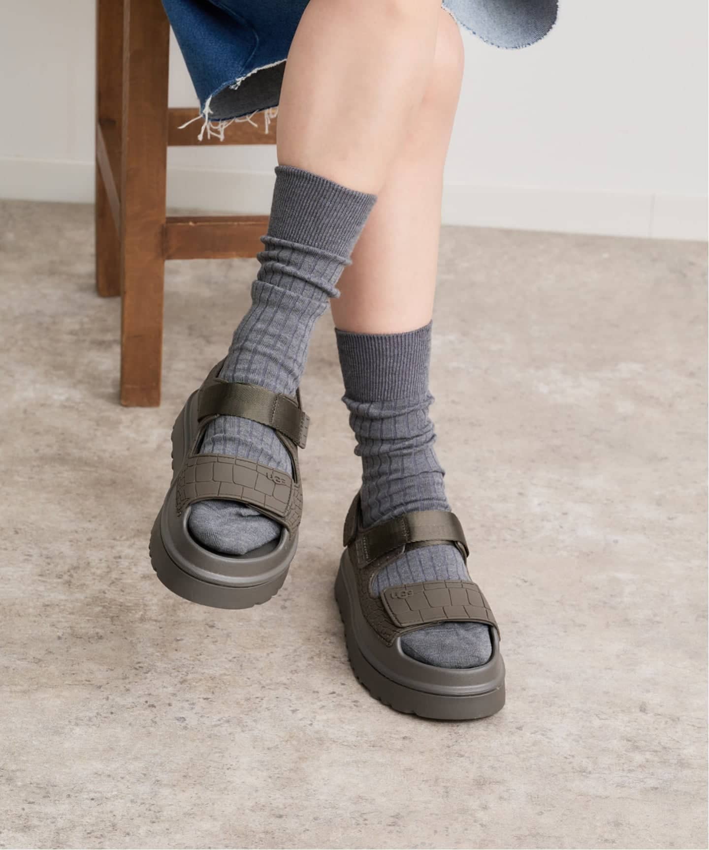 UGG W GOLDENGLOW EMBOSSED 1175311-DNSS（サンダル）｜BOICE FROM