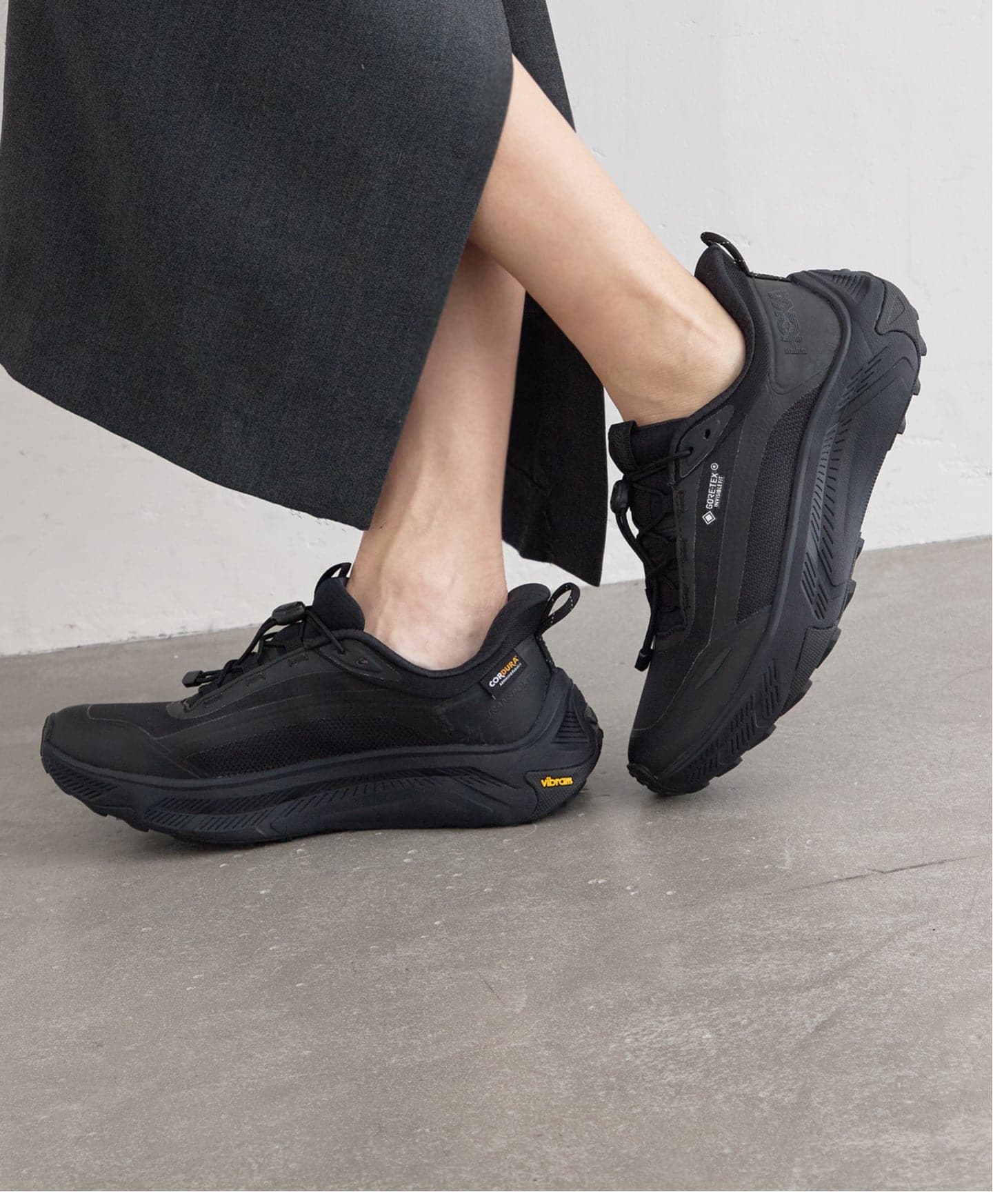 ［底面傷あり］HOKA Transport2ブラック スニーカー HOKA Transport 2 GORE-TEX 1176641 BBLC（スニーカー）｜BOICE FROM
