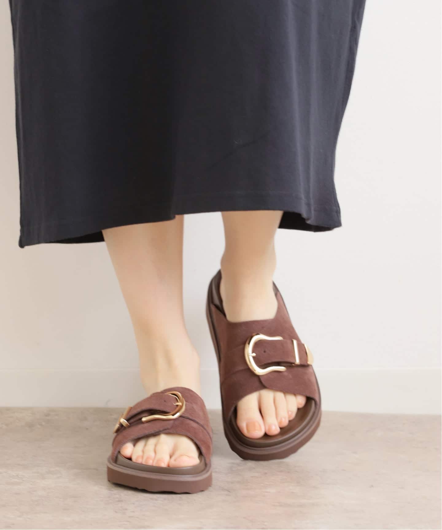 MOHI BIG BUCKLE SANDAL（サンダル）｜BOICE FROM BAYCREW'S（ボイス