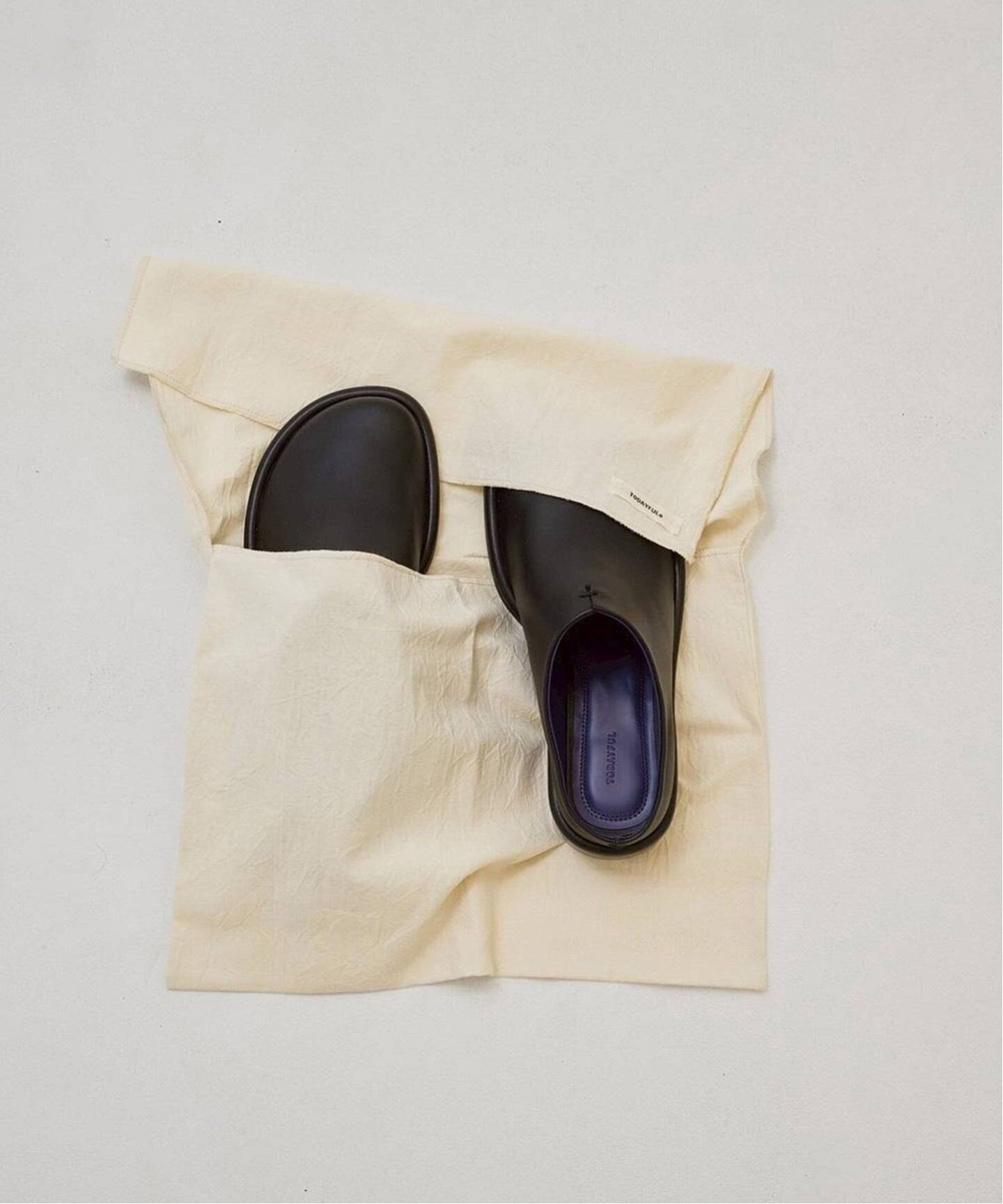 TODAYFUL Slide Leather Shoes（レザーシューズ）｜BOICE FROM