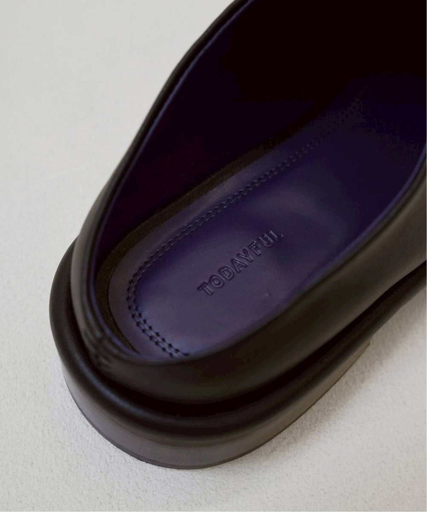 TODAYFUL Slide Leather Shoes（レザーシューズ）｜BOICE FROM