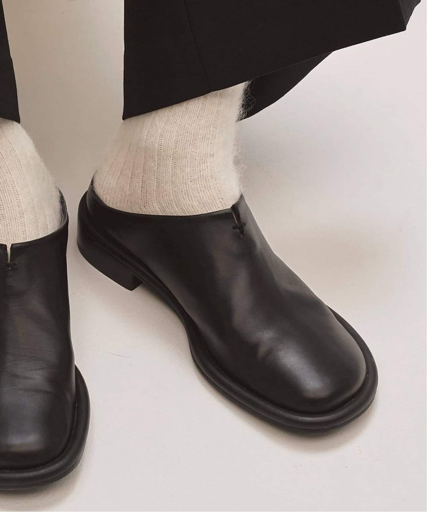 TODAYFUL スライドレザーシューズ　37 予約》TODAYFUL Slide Leather Shoes（レザーシューズ）｜BOICE FROM