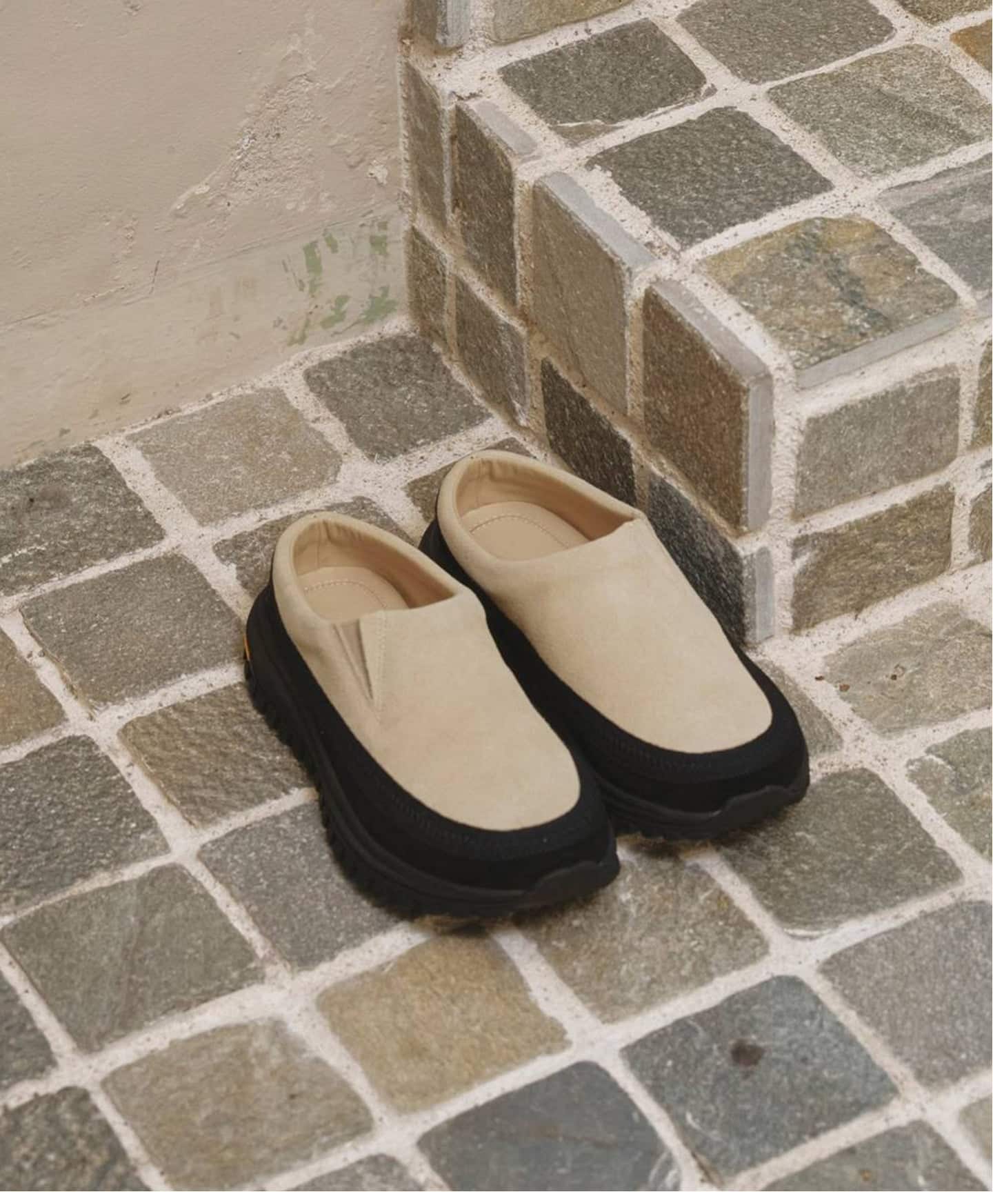 予約》TODAYFUL Vibramsole Leather Sabot（スリッポン）｜BOICE FROM