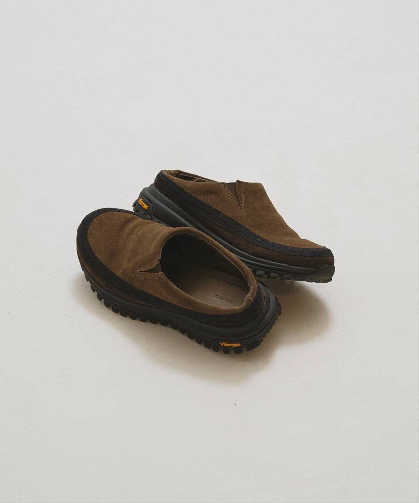TODAYFUL Vibramsole Leather Sabot（スリッポン）｜BOICE FROM 