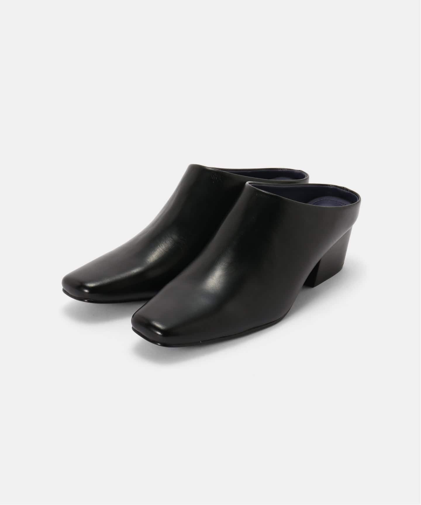 TODAYFUL Squaretoe Leather Sabot（パンプス）｜BOICE FROM BAYCREW'S