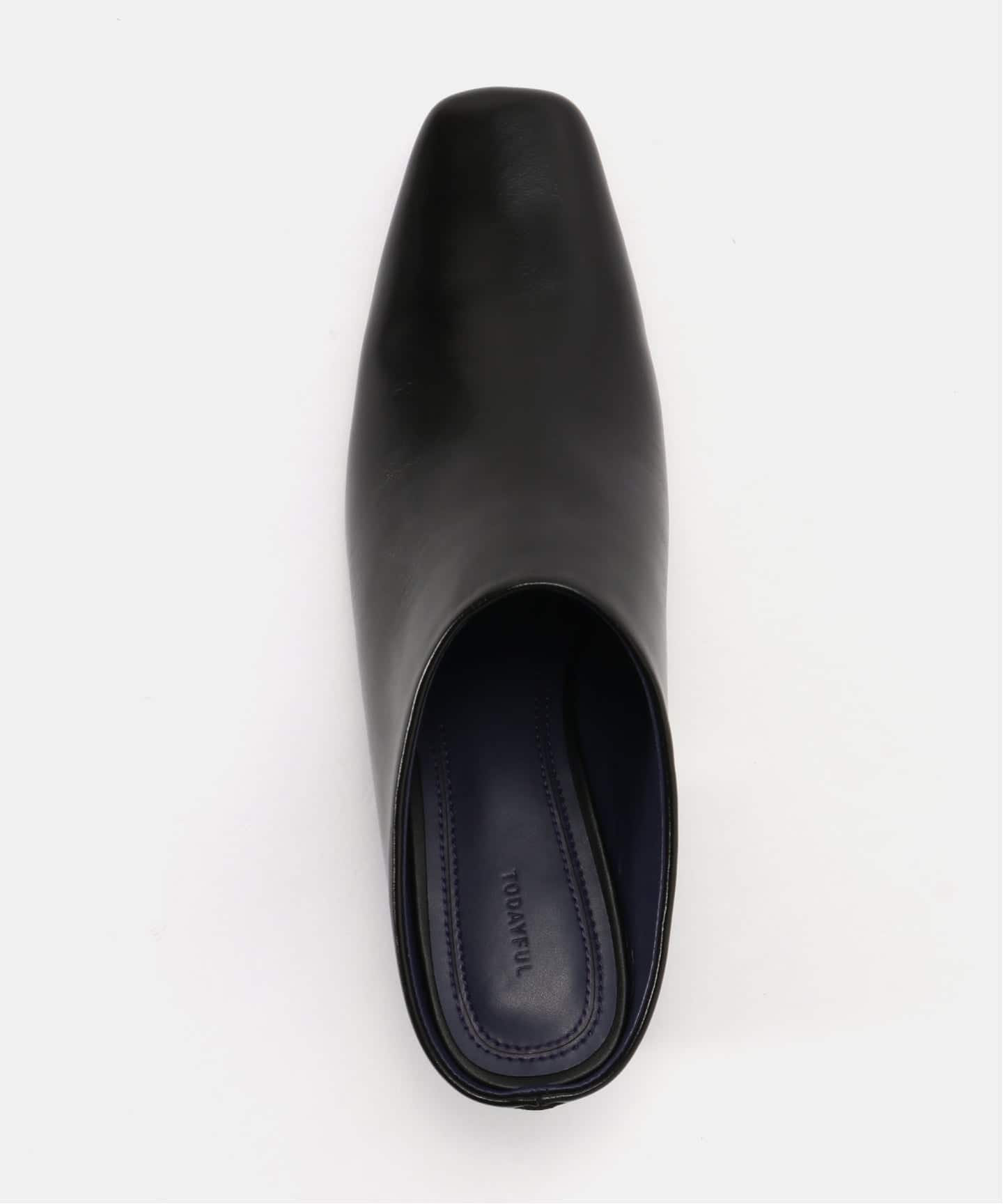 TODAYFUL Squaretoe Leather Sabot（パンプス）｜BOICE FROM BAYCREW'S