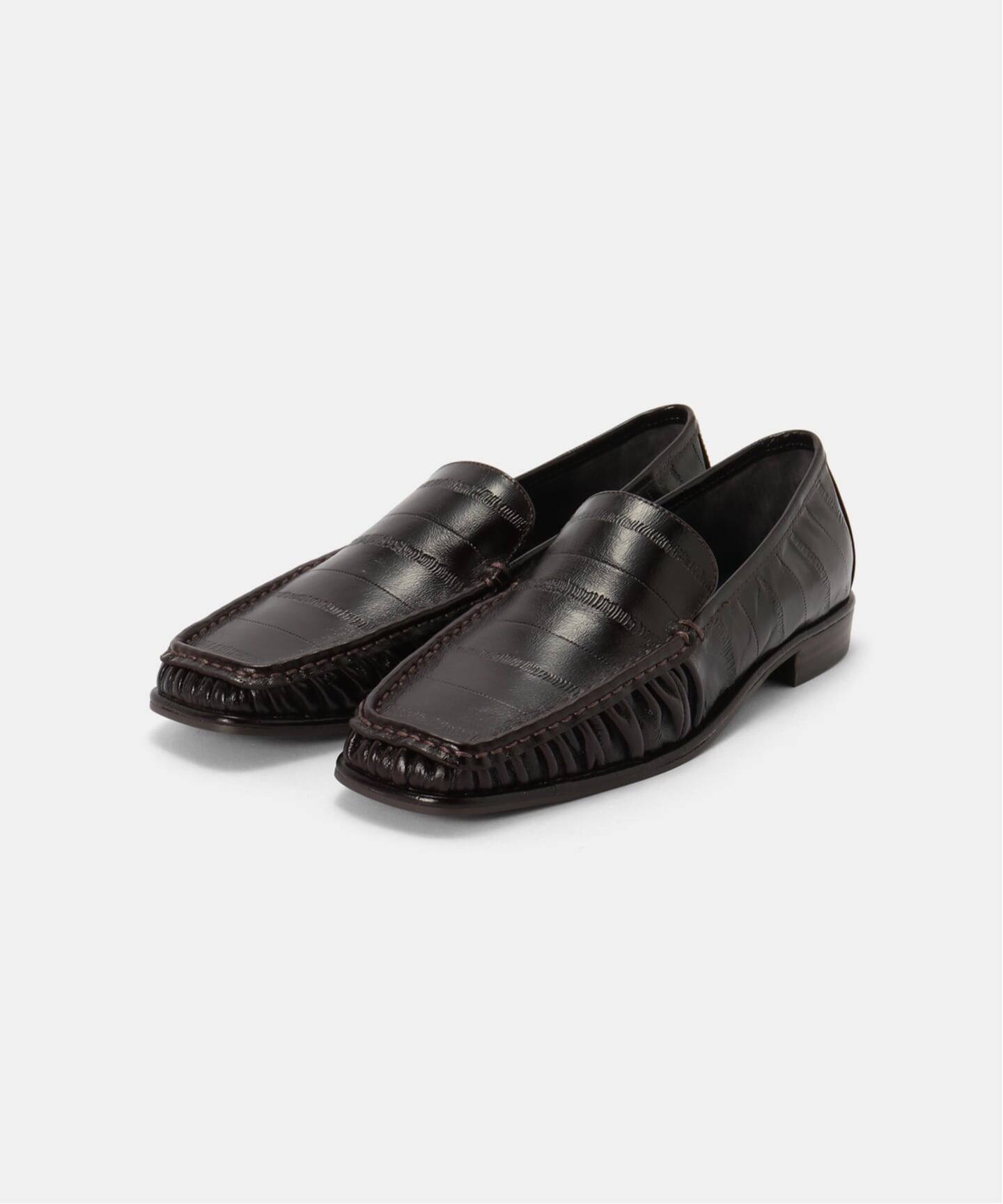 TODAYFUL Squaretoe Gather Loafers（ローファー）｜BOICE FROM