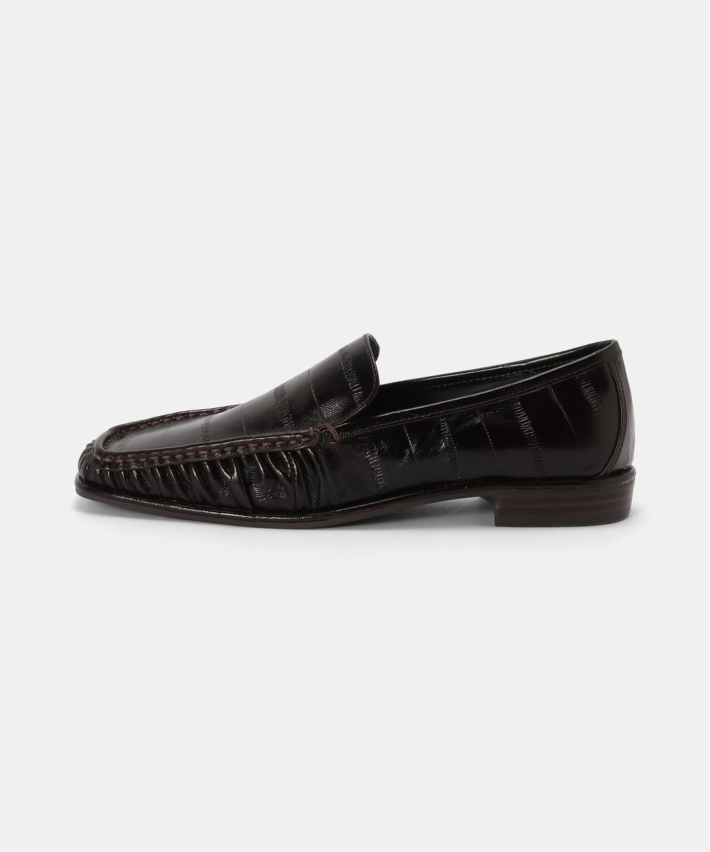 todayful Squaretoe Gather Loafers ローファー TODAYFUL Squaretoe Gather Loafers（ローファー）｜BOICE FROM