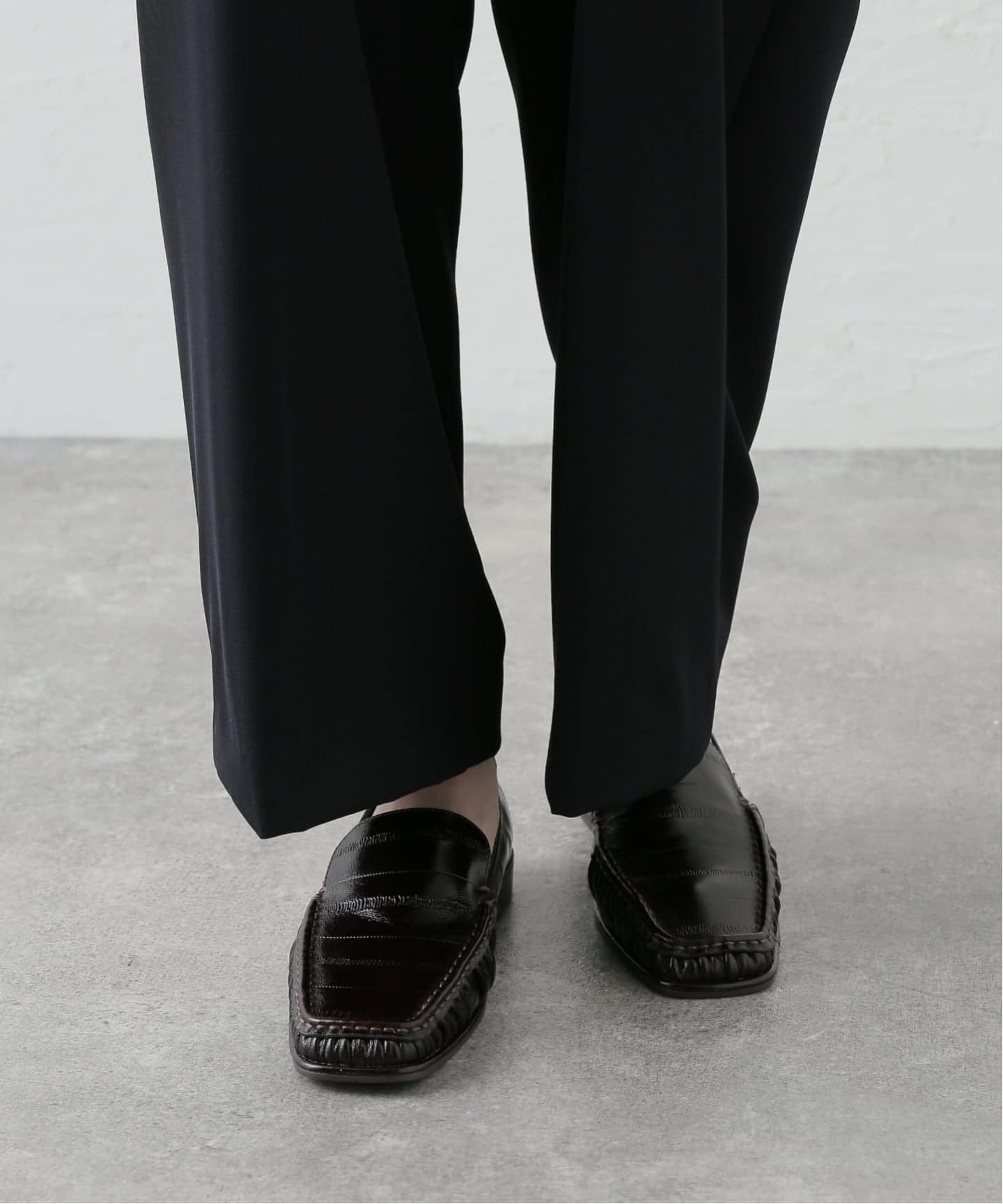 TODAYFUL Squaretoe Gather Loafers（ローファー）｜BOICE FROM