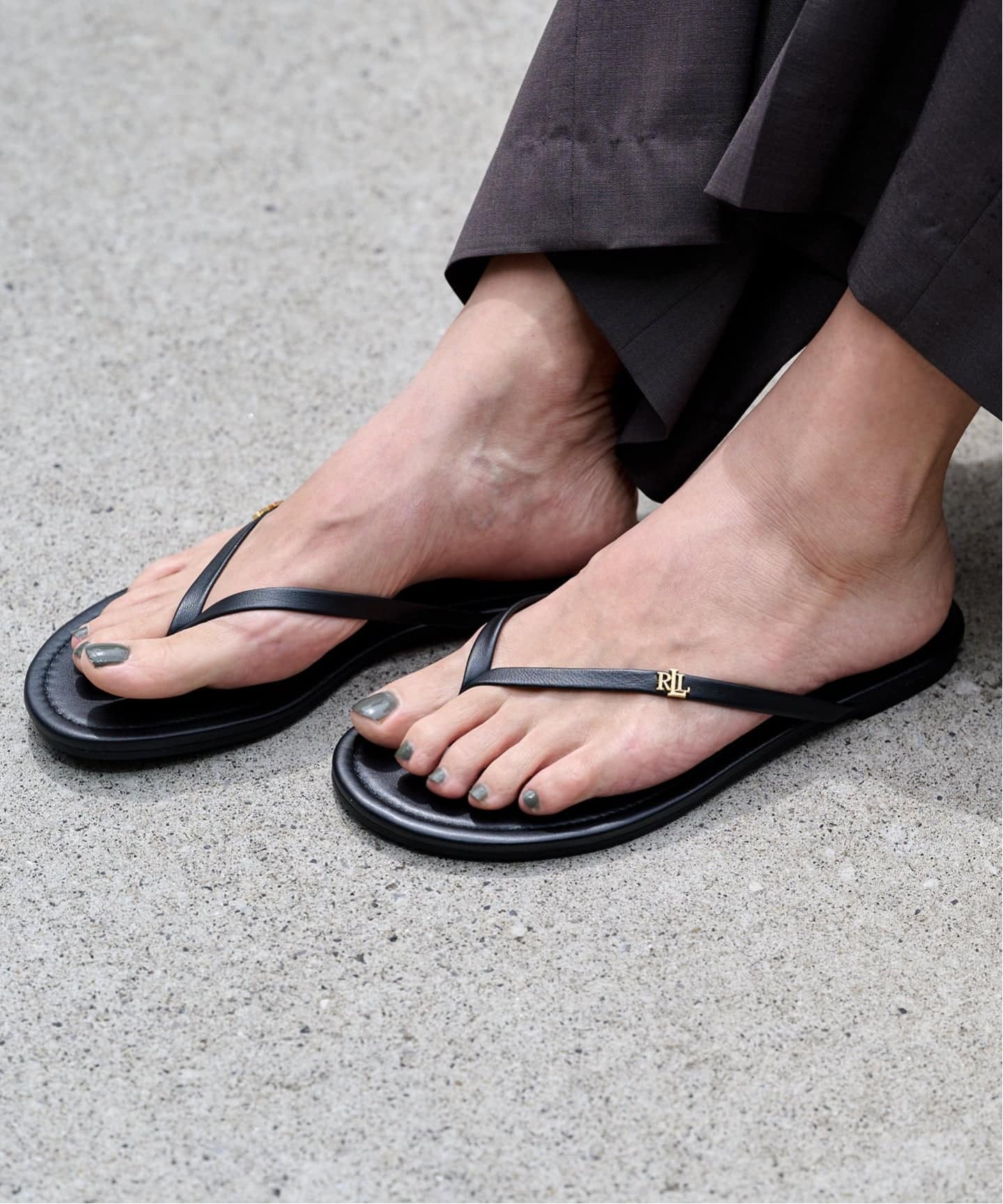 LAUREN (RALPH LAUREN)RAQUEL-SANDALS-FLIP（サンダル）｜BOICE FROM
