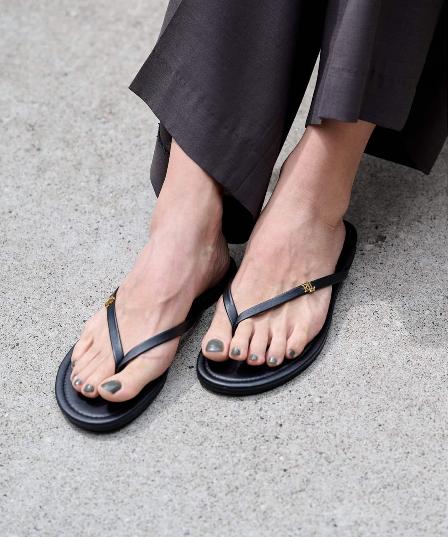 LAUREN (RALPH LAUREN)RAQUEL-SANDALS-FLIP（サンダル）｜BOICE FROM