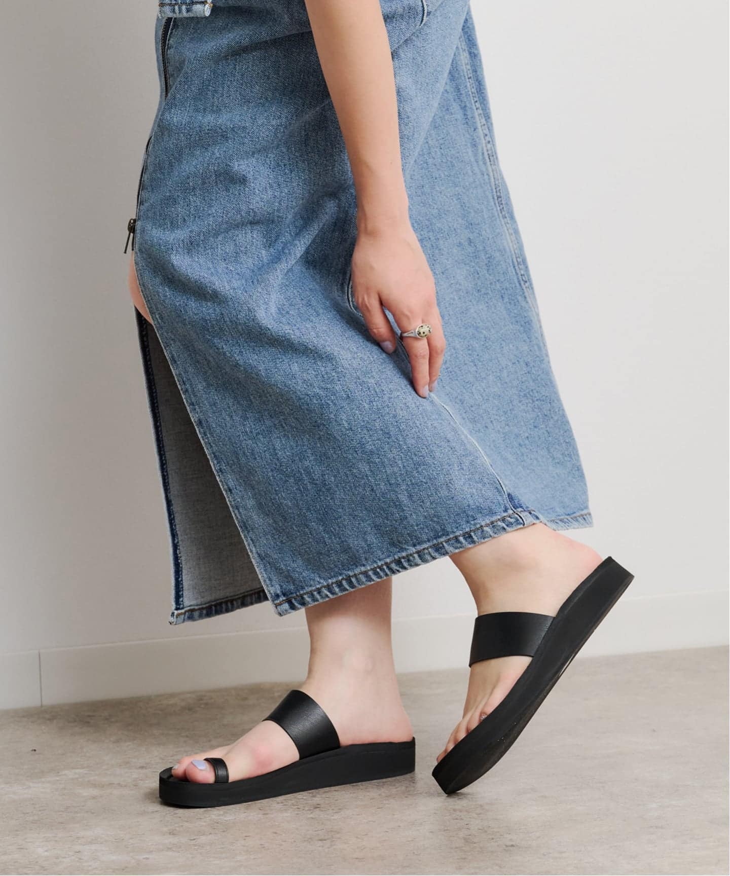 anuke Ecoleather Belt Sandals 新品 anuke Ecoleather Belt Sandals（サンダル）｜BOICE FROM BAYCREW'S