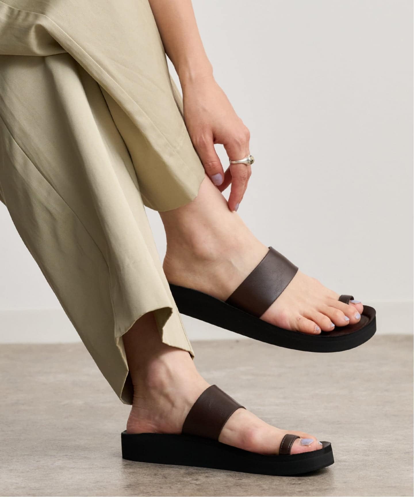 anuke Ecoleather Belt Sandals（サンダル）｜BOICE FROM BAYCREW'S