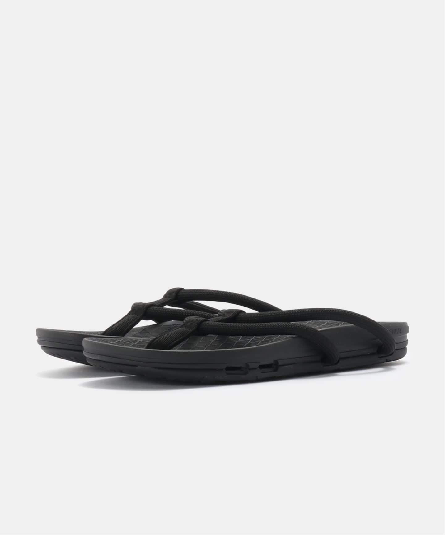 rig × nonnative BAHARINI NN-F4854 BLACK（サンダル）｜HERRINGBONE