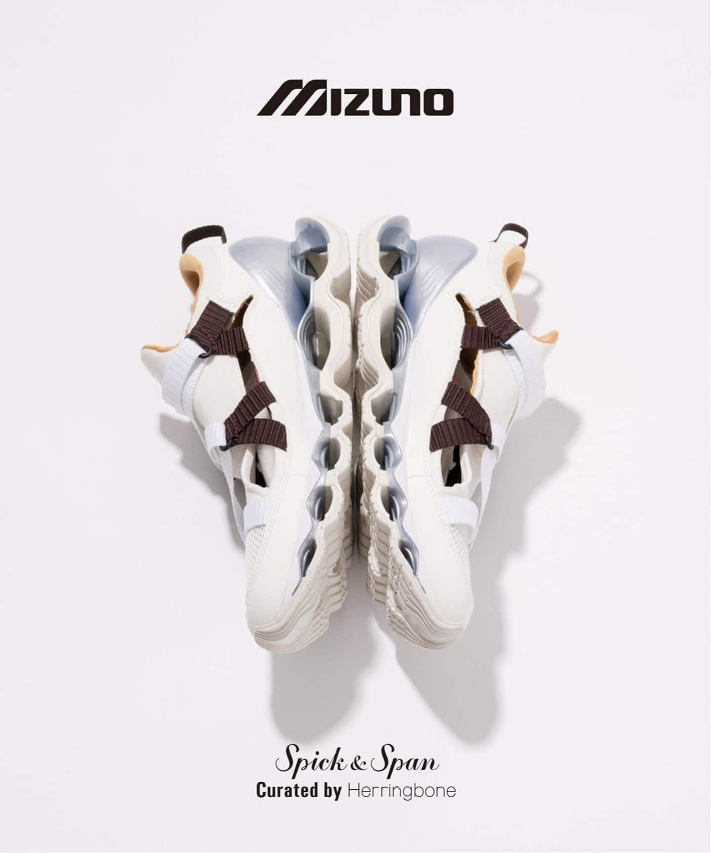 MIZUNO WAVE PROPHECY STRAP 別注 Curated by Herringbone D1GA2520-01