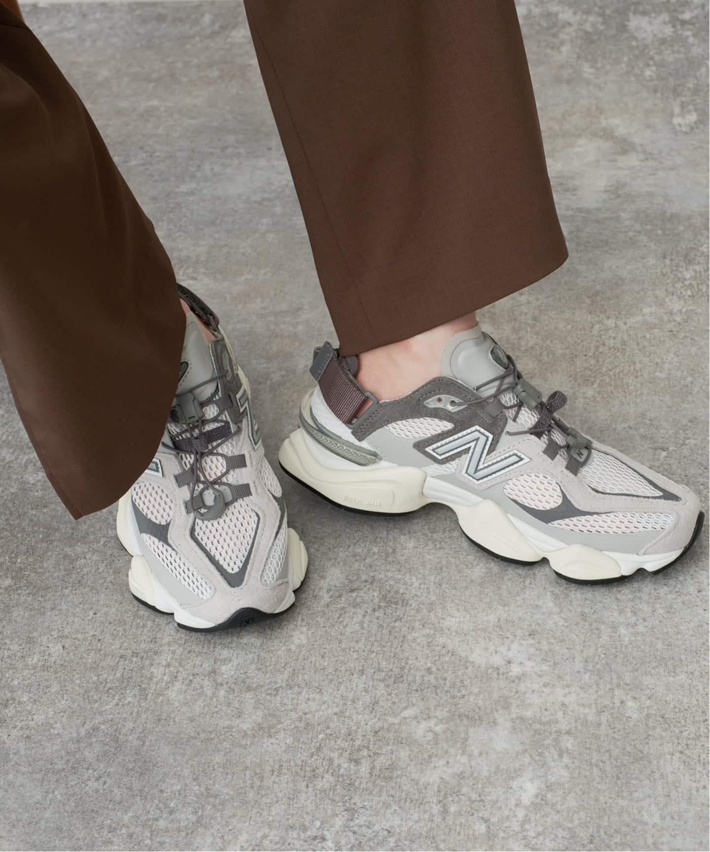 New Balance スニーカーサンダル グレー9060summer 90/60 Summer（サンダル）｜New Balance（ニューバランス）の
