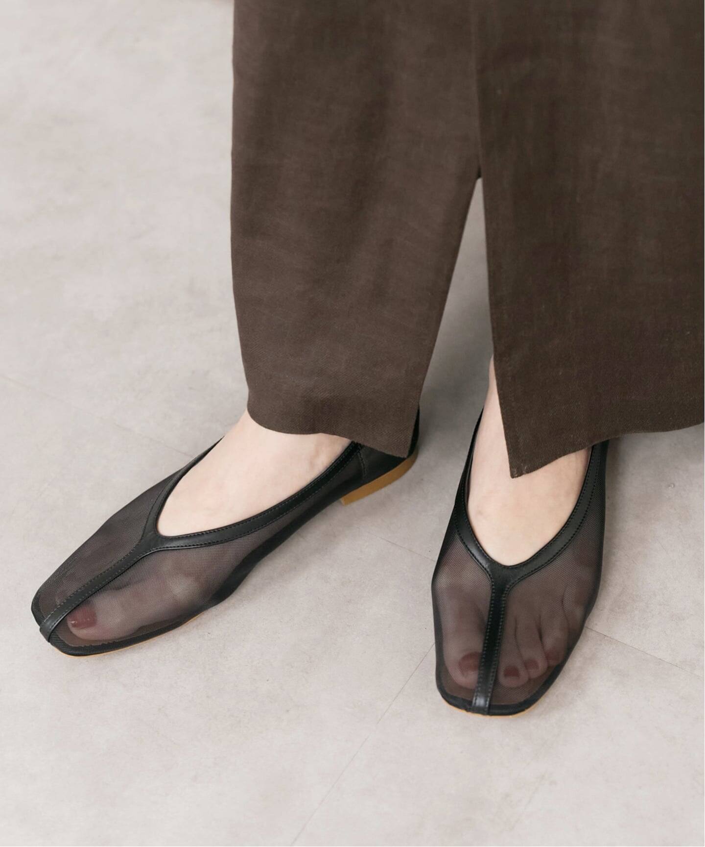 Spick & Span チュールフラット（フラットシューズ）｜Spick & Span 