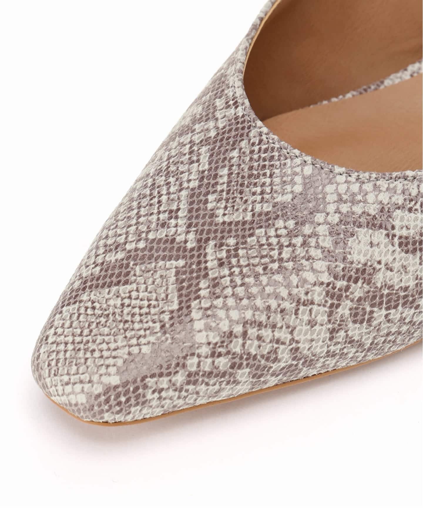 WEB限定》Spick & Span バックストラップパンプス（パイソン