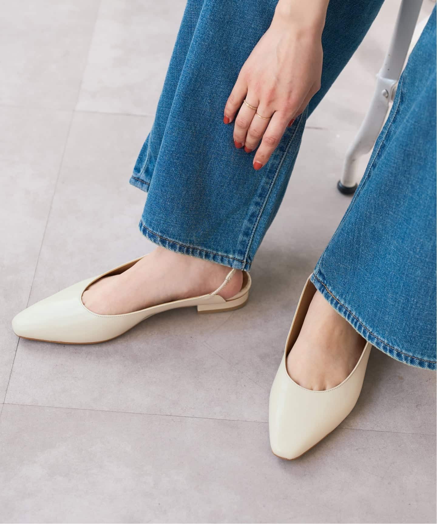 Spick & Span バックストラップパンプス（パンプス）｜Spick & Span
