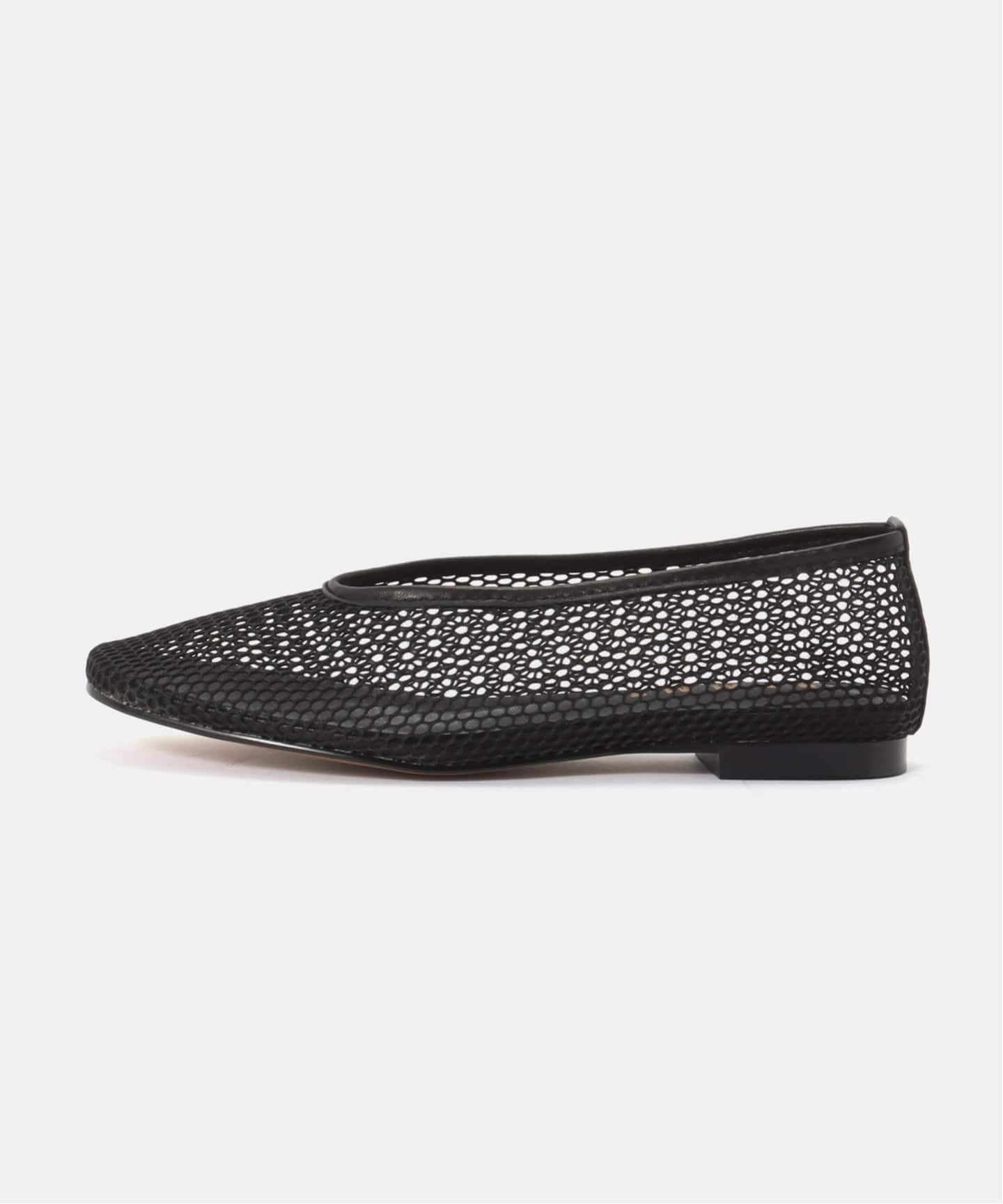 【REMME】メッシュ ブラック フラットシューズ REMME/レメ メッシュフラットパンプス（フラットシューズ）｜Spick
