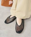 REMME/レメ メッシュフラットパンプス