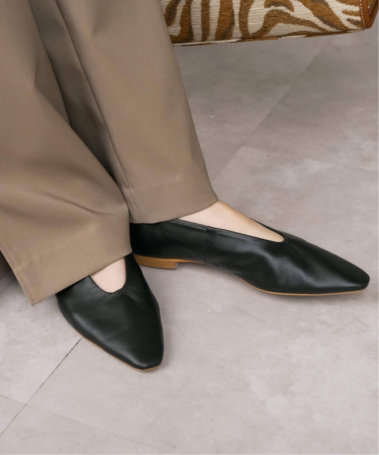 【新品・未使用】【期間限定値下げ】Spick & Span ポインテッドフラット Spick & Span ポインテッドフラット（フラットシューズ）｜Spick