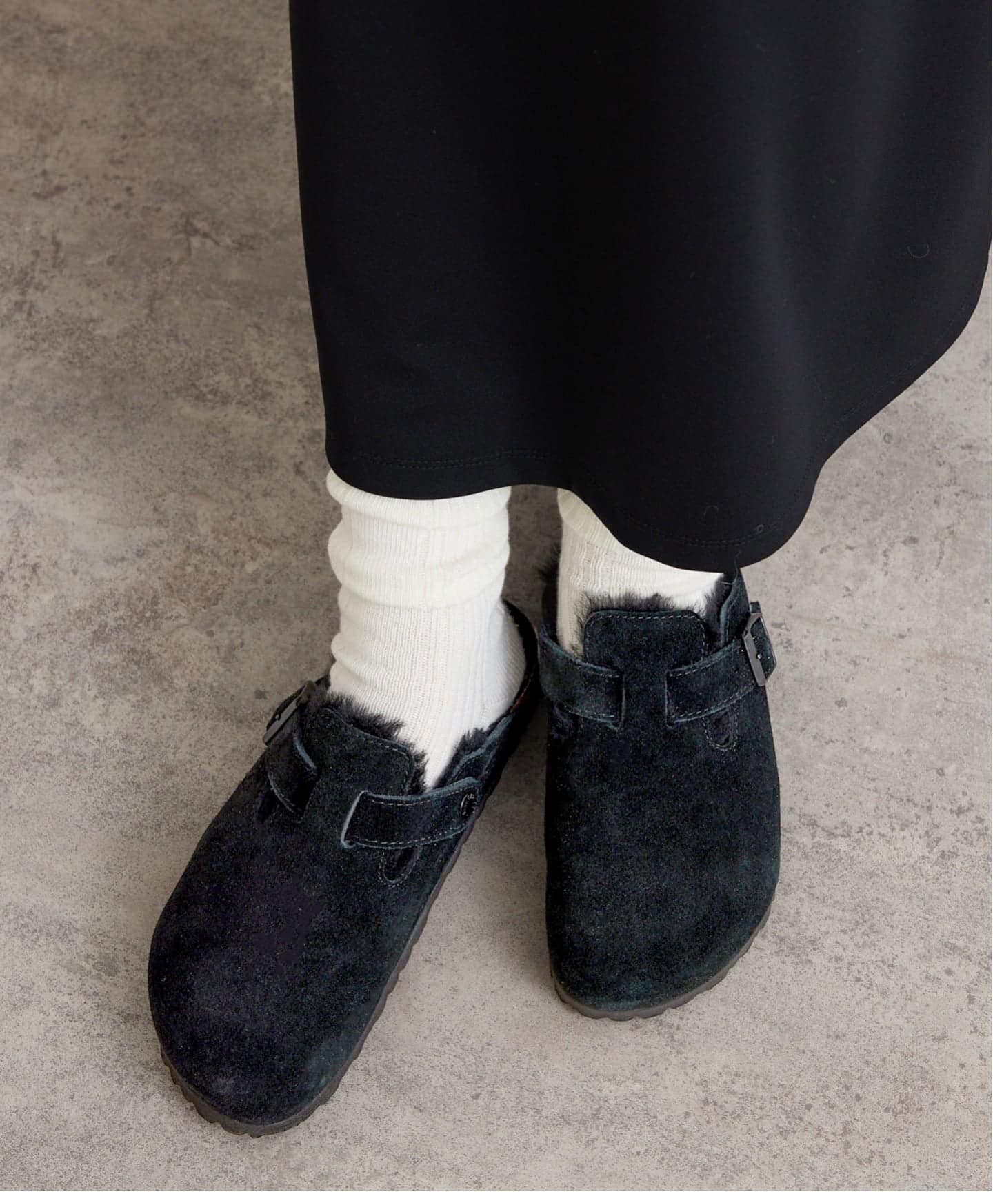 BIRKENSTOCK/ビルケンシュトック BOSTON SHEARING（スリッポン）｜UBY