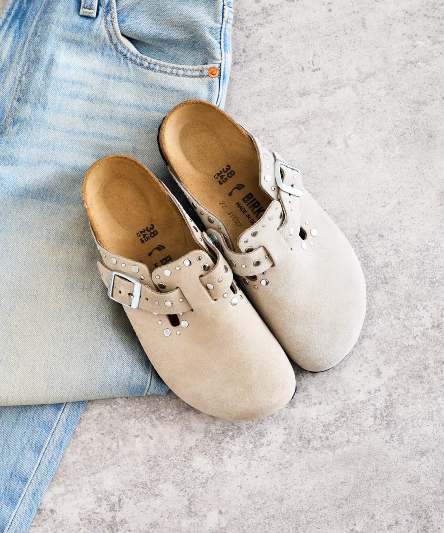 BIRKENSTOCK/ビルケンシュトック BOSTON RIVET narrow（サンダル