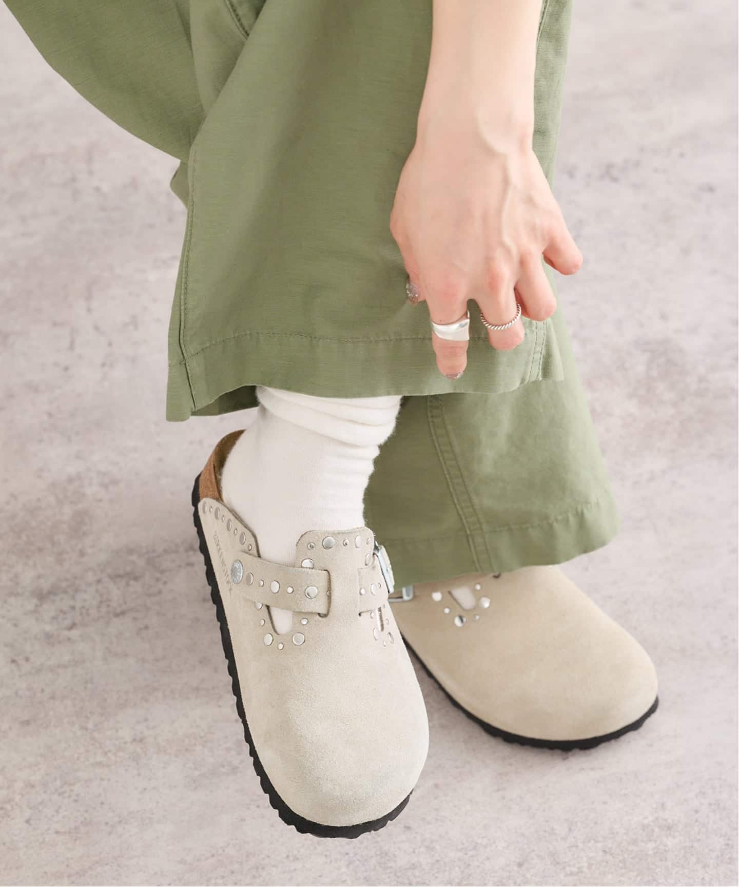 BIRKENSTOCK/ビルケンシュトック BOSTON RIVET narrow（サンダル