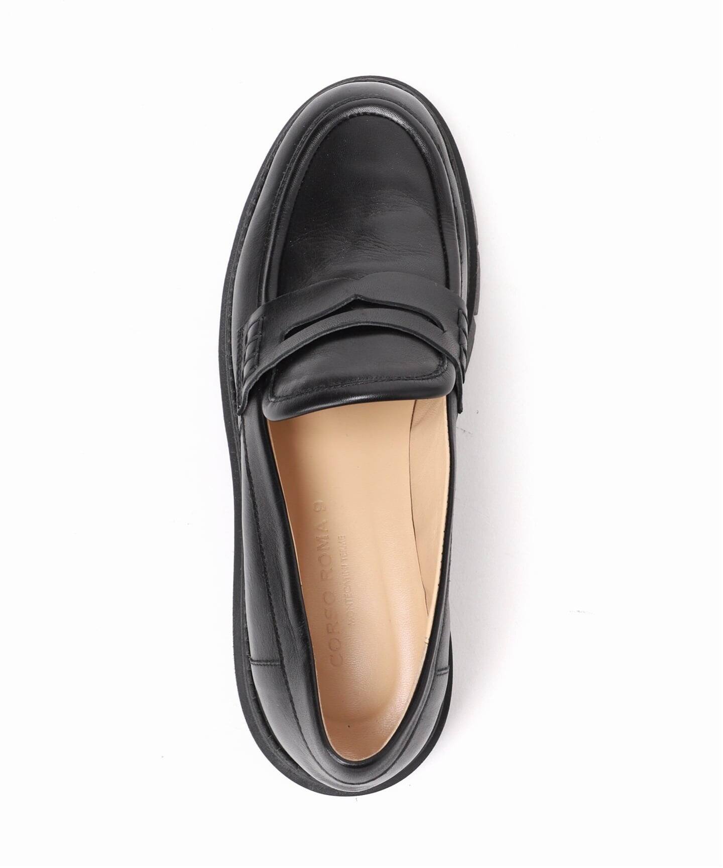 【美品】Spick＆Span　コルソローマノーヴェ　ビットローファー　黒 ≪追加≫CORSO ROMA 9 / コルソローマノーヴェビットローファー